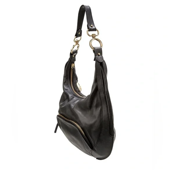 Fendi Leather Medium Chef Hobo - black - Picture 3 of 8